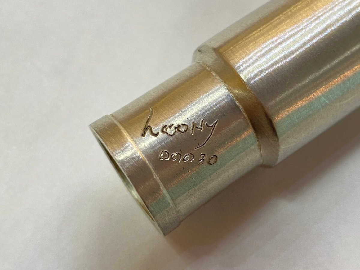HOONY”Dia Custom”アルトサックス用マウスピースリガチャー付き Dia