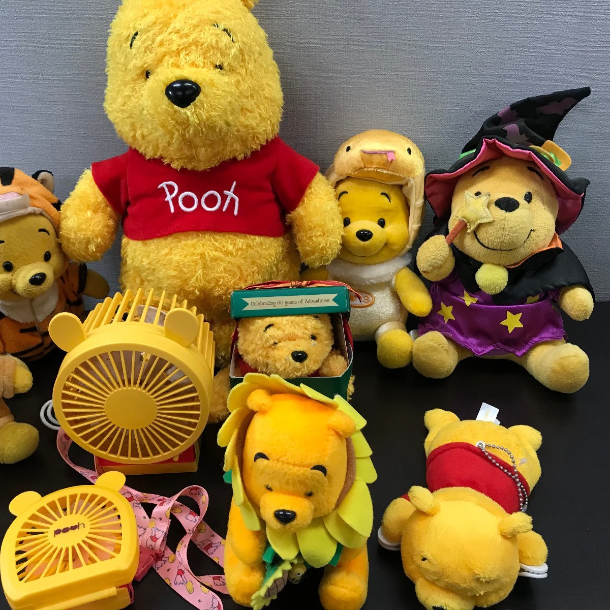 ディズニー 《大量セット》くまのプーさん 11点 着ぐるみぬいぐるみ 肩 