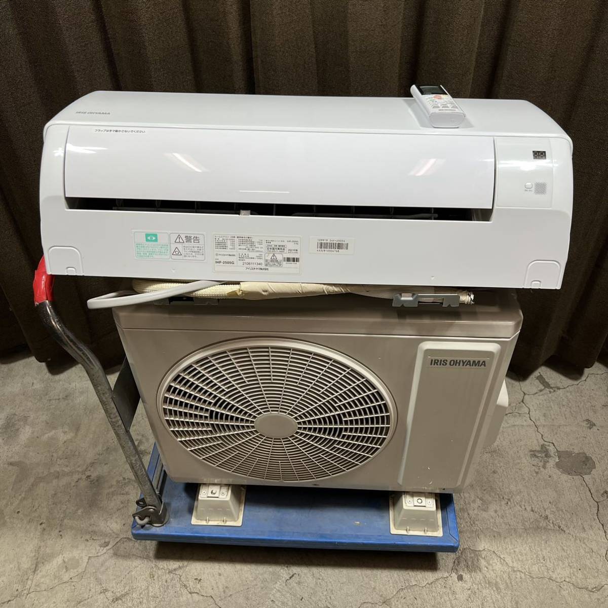 EN2015a）2021年製 IRIS OHYAMA アイリスオーヤマ ルームエアコン6畳 2.5kW IHF-2505G Iris : Ohyama Limited] AZSF-DC15TEC Brand