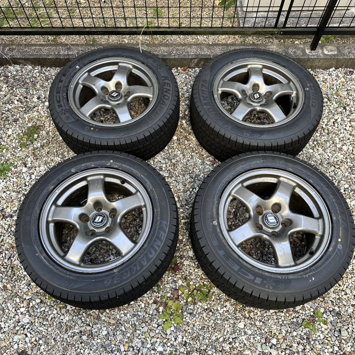 日産 R32 GTR BNR32 純正ホイール 8J+30 16インチ 114.3-5 KENDA KR36 