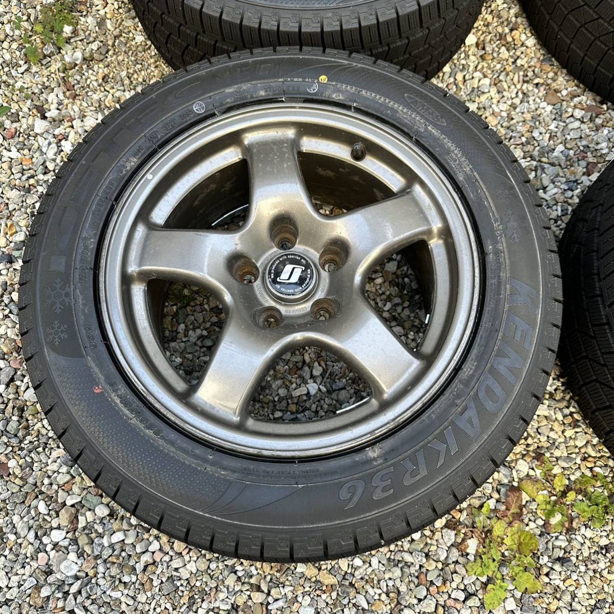 日産 R32 GTR BNR32 純正ホイール 8J+30 16インチ 114.3-5 KENDA KR36 