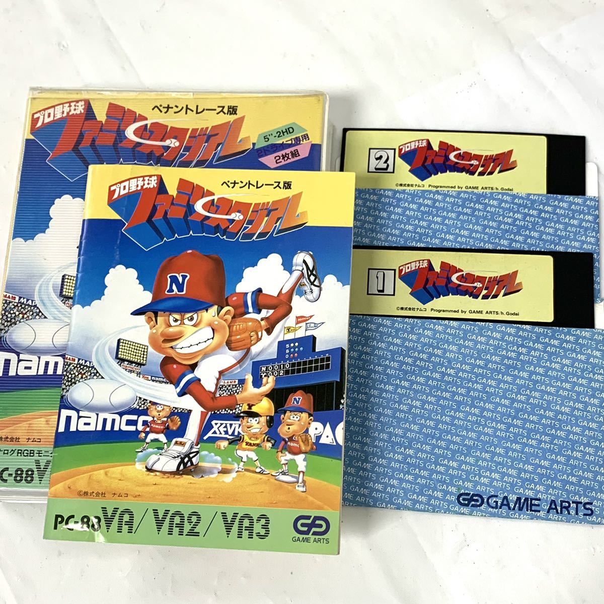プロ野球 ファミリースタジアム ペナントレース版 PC-88 VA VA2 VA3 