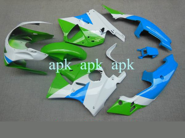 ZXR250 91-95 社外カウル(緑白)－カスタム無料 ZXR250 91-95 社外