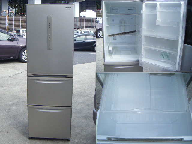 Panasonic パナソニック NR-C37FM-N ノンフロン冷蔵庫 3ドア 365L 