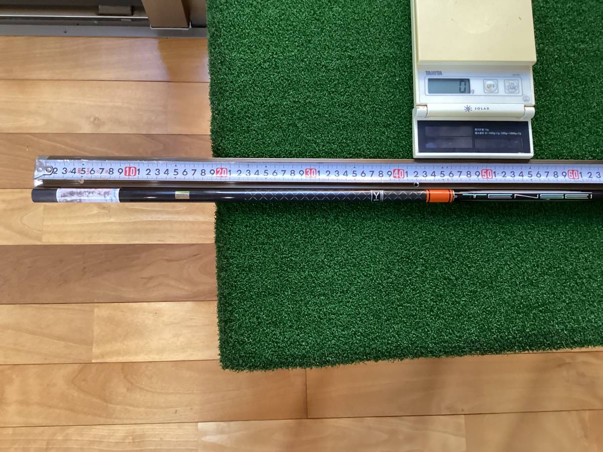 長さたっぷり三菱チャンネル★テンセイオレンジ１Ｋ★５０－ｓフレックス☆キャロウエイスリーブ付き★試打刻印あり_2