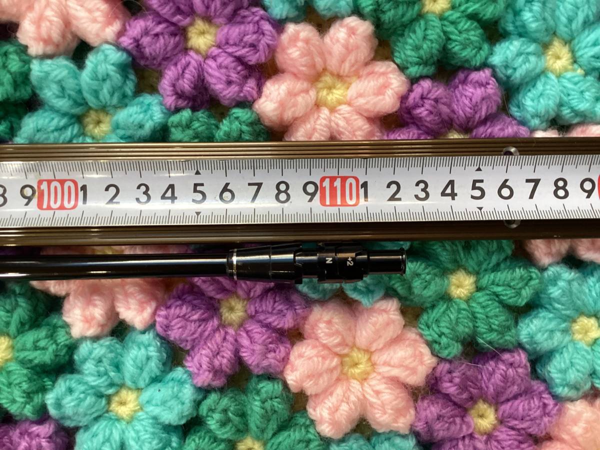 長さたっぷり三菱チャンネル★テンセイオレンジ１Ｋ★５０－ｓフレックス☆キャロウエイスリーブ付き★試打刻印あり_6