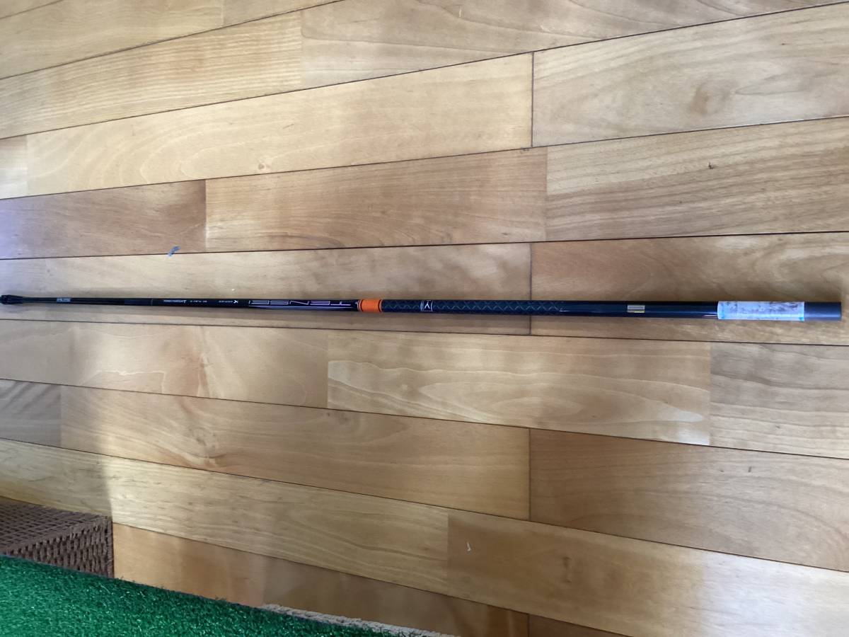 長さたっぷり三菱チャンネル★テンセイオレンジ１Ｋ★５０－ｓフレックス☆キャロウエイスリーブ付き★試打刻印あり_8