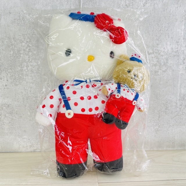 ハローキティ ぬいぐるみ 大阪 【未使用保管品】 サンリオ キティ