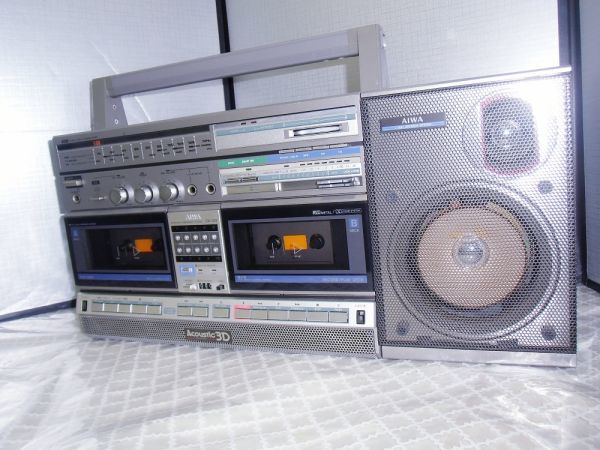 AIWA - ジャンク aiwa ダブルカセットデッキ 希少 AD-WX22 アイワ