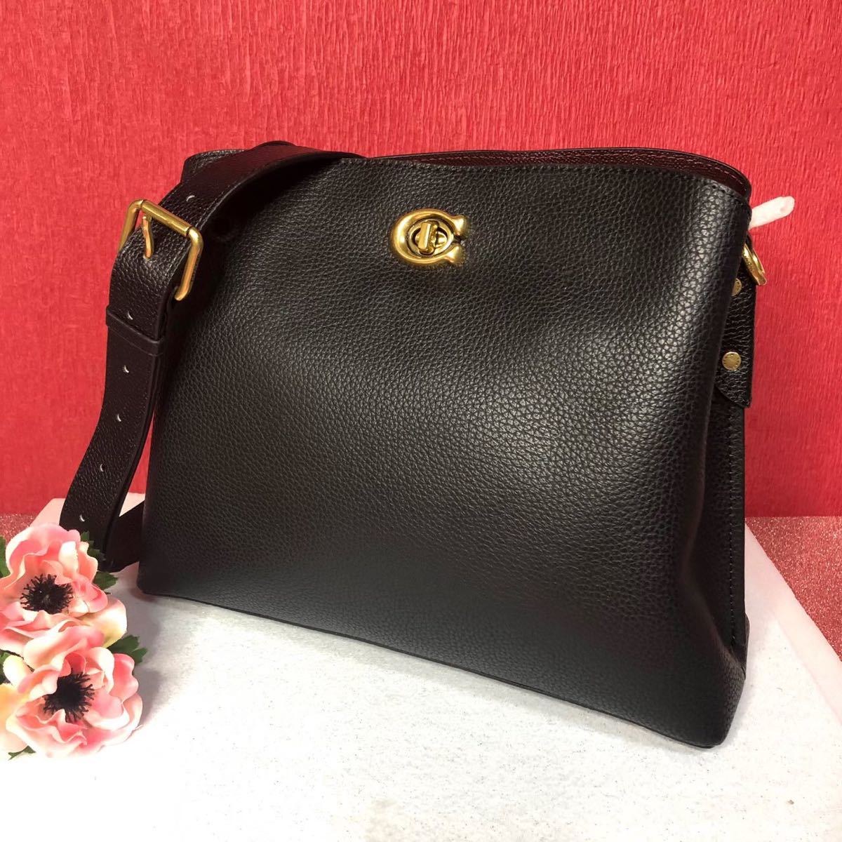 COACH コーチ ウィロウ ショルダー バッグ カラーブロック　新品未使用