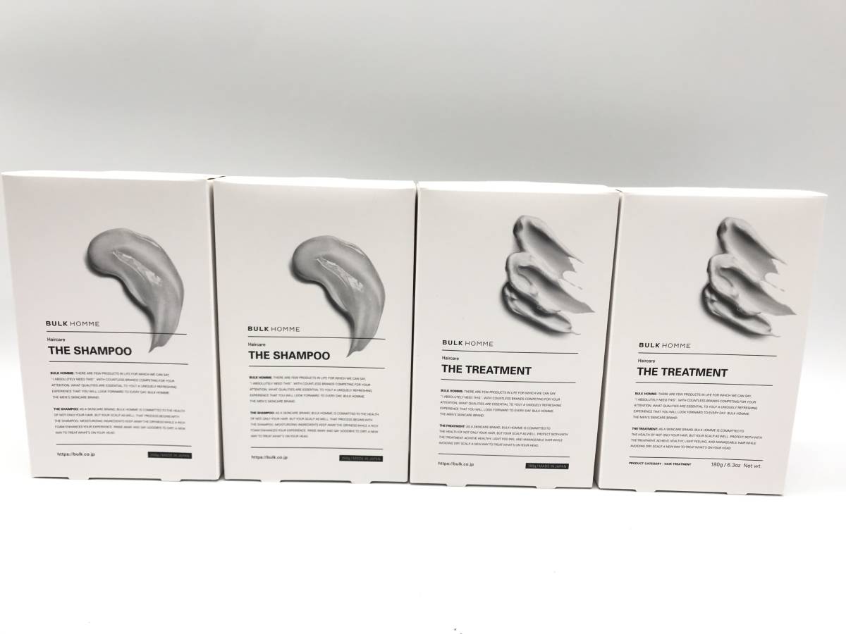 全国無料，定番 バルクオム ザ シャンプー 200g&times;2個 トリートメント 180g&times;2個 計4個セット(シャンプー)｜売買されたオークション情報、yahooの商品情報をアーカイブ公開 - オークファン その他