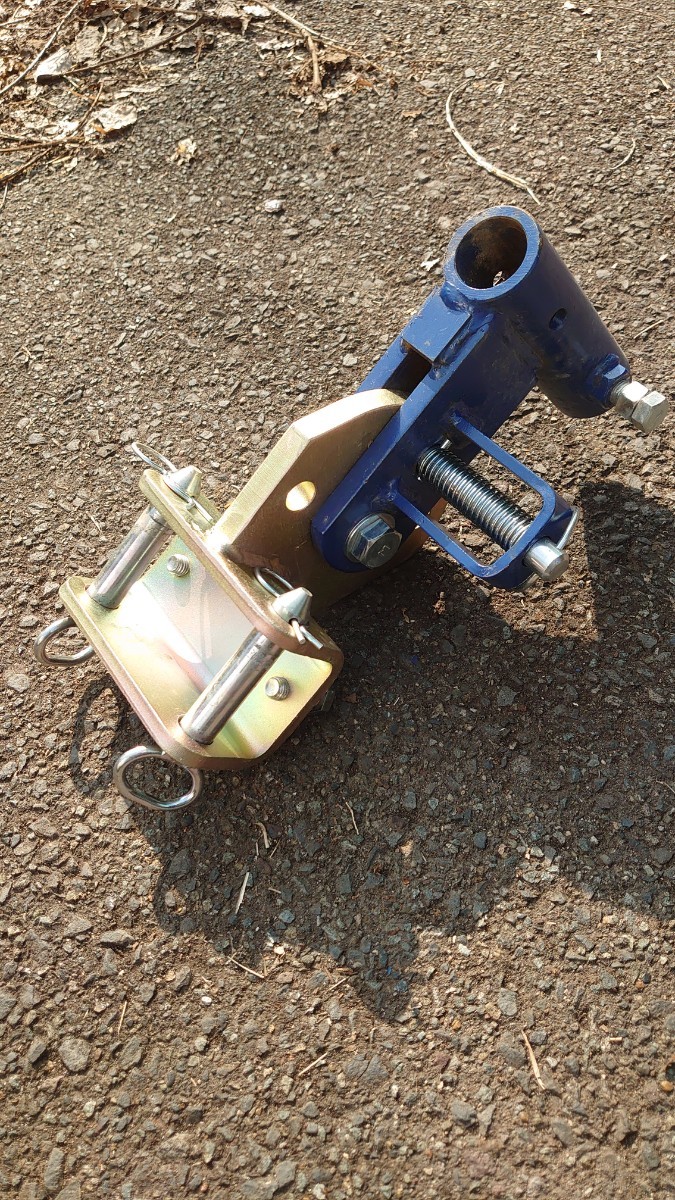 ヤンマー トラクター アタッチメント ロータリー 反転金具 培土器
