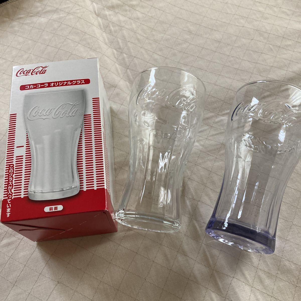 コカコーラ オリジナルグラス 箱付き おまけ マクドナルド ノベルティ 