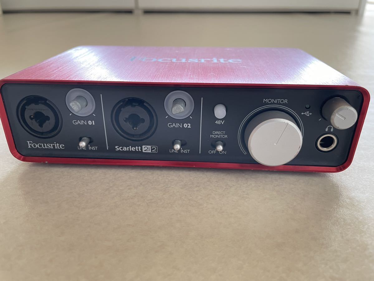 Focusrite フォーカスライト scarlett2i4 USBオーディオ