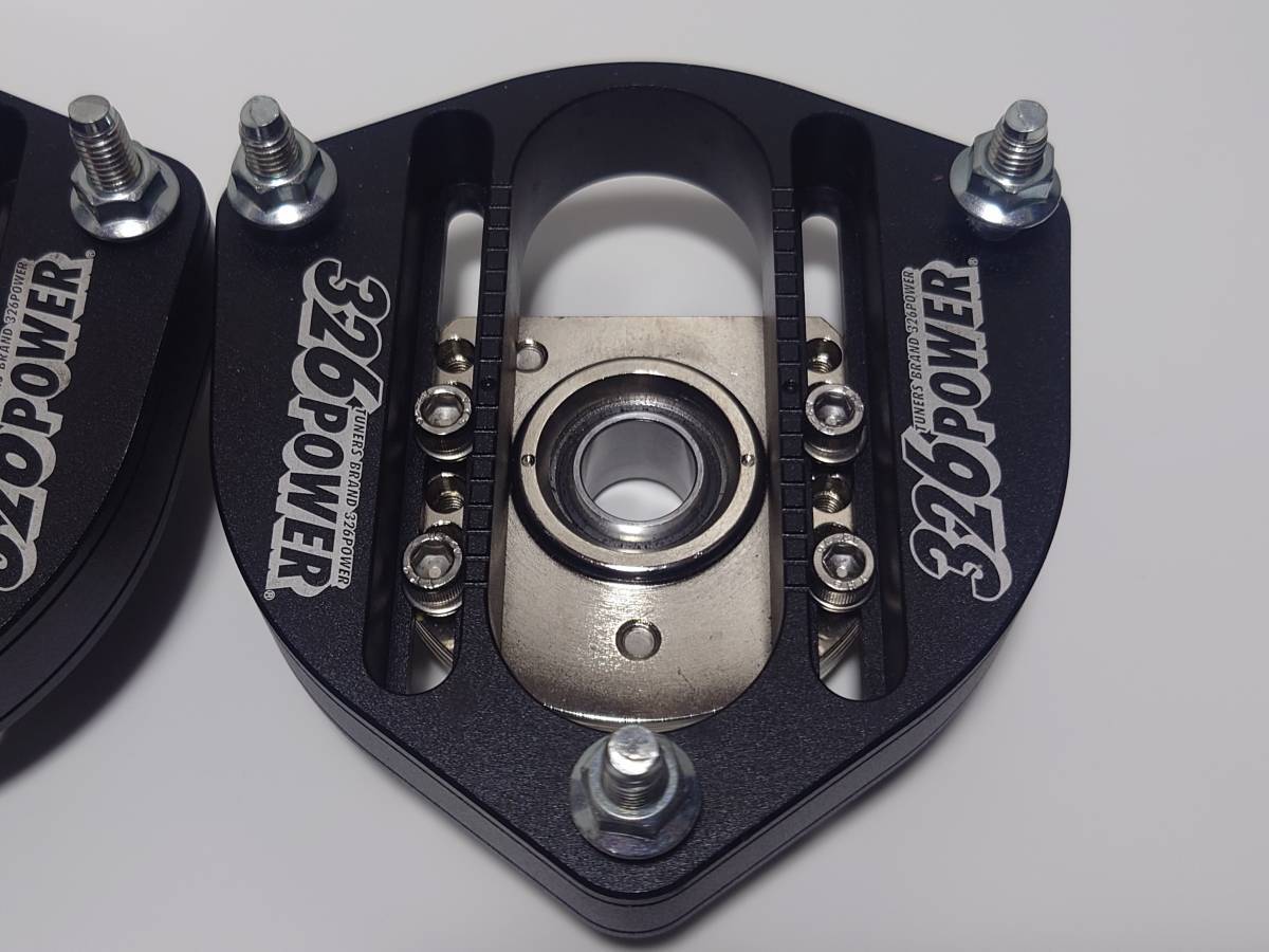 326POWER O-R.C.A Audi TT (8J) フロント用 Audi TT 8J用 326power ハイパースライド調整式ピロアッパー左右セット