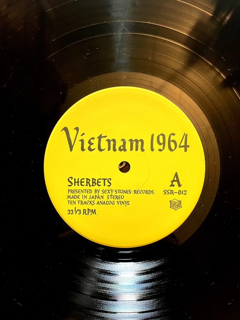 SHERBETS - VIETNAM 1964 レコード クリアファイル 付 / アナログ