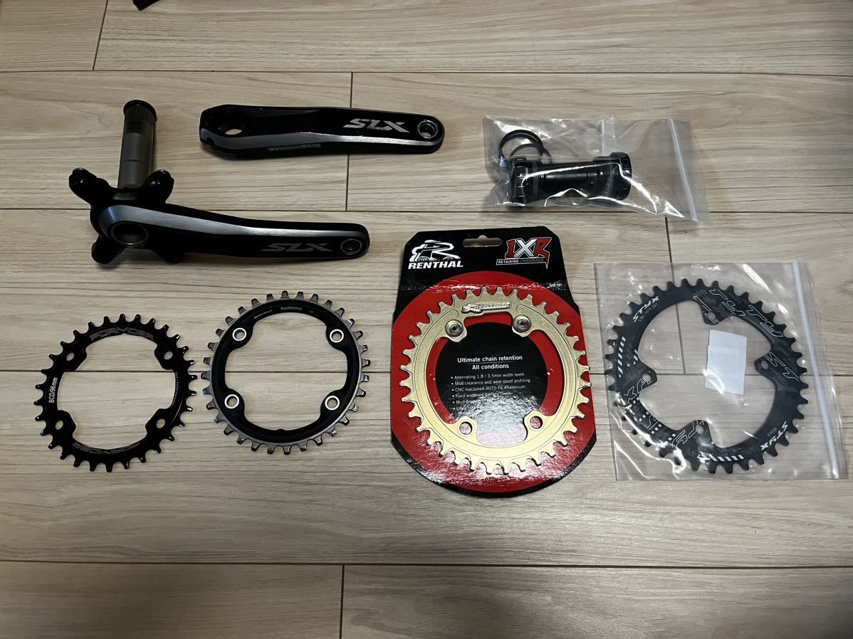 シマノ SLX クランクセット FC-M7000 チェーンリング 30t/32t/36t/38t