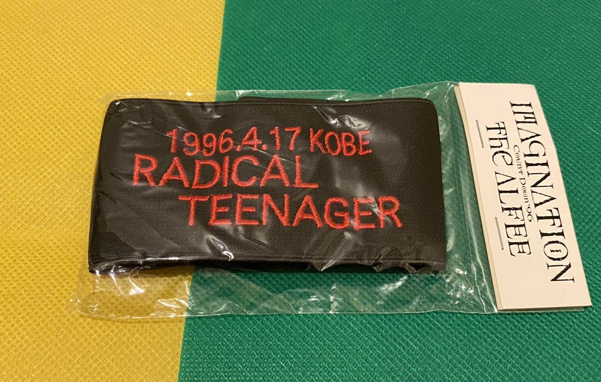 棚卸し】THE ALFEE ライブグッズ リストバンド RADICAL TEEANAGER 