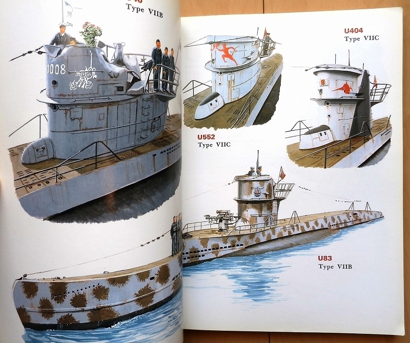 デルタ出版、ファイティングシップシリーズ、ドイツ海軍（全10冊セット） WW2ドイツ海軍 Uボート 写真集☆第二次世界大戦ナチス潜水艦ドイツ軍