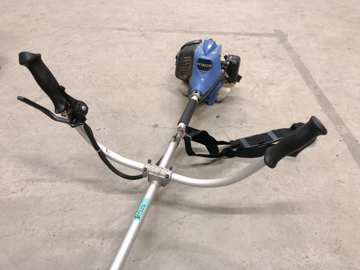 中古 HITACHI 日立工機 FCG24EASP(S) エンジン刈払機 草刈機 草刈り機