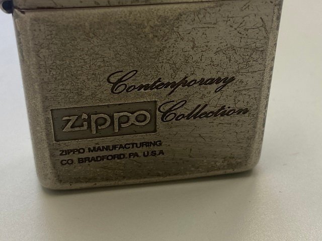 1円スタート 火花確認済み ZIPPO ジッポー ライター CONTEMPORARY 