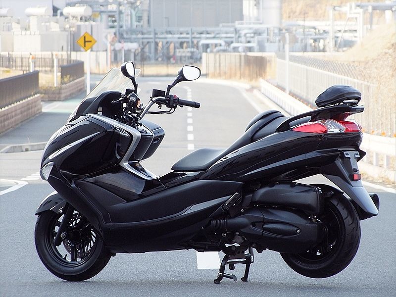 限定1台1円～○SG20J/4D9○マジェスティ250Fi○ワイズギアバックレスト 
