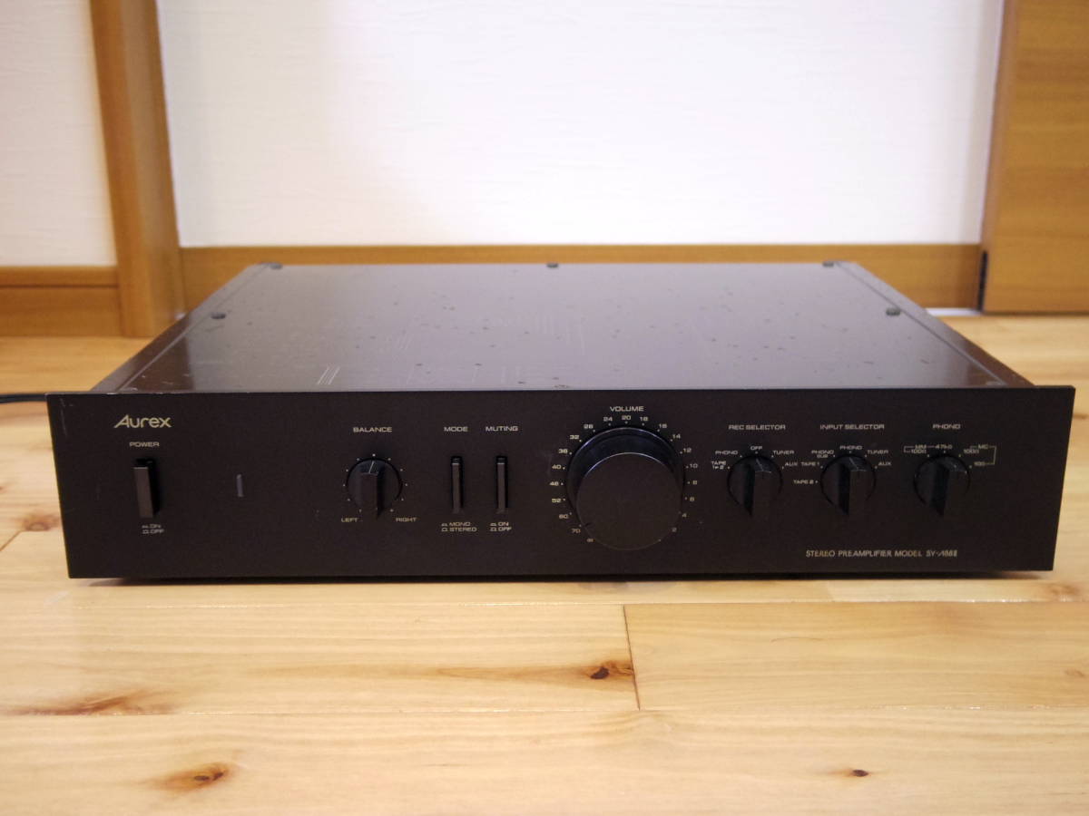 直販新品 Aurex SY-Λ88II オーレックス プリアンプ 【公式通販】