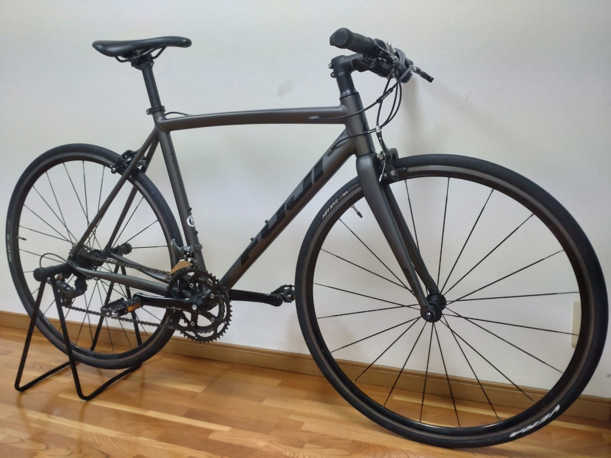 FUJI フジ MADCAP フラットバー ロード バイク Sサイズ マットブラック 