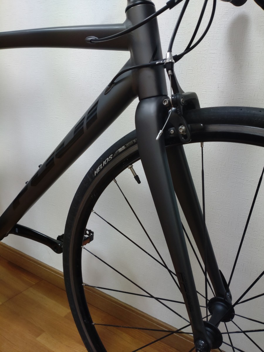 FUJI フジ MADCAP フラットバー ロード バイク Sサイズ マットブラック 