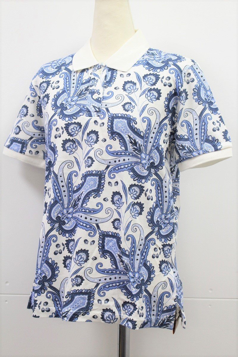 ETRO エトロ ポロシャツ ワン ペイズリー柄 エトロ（素材（生地・毛糸 