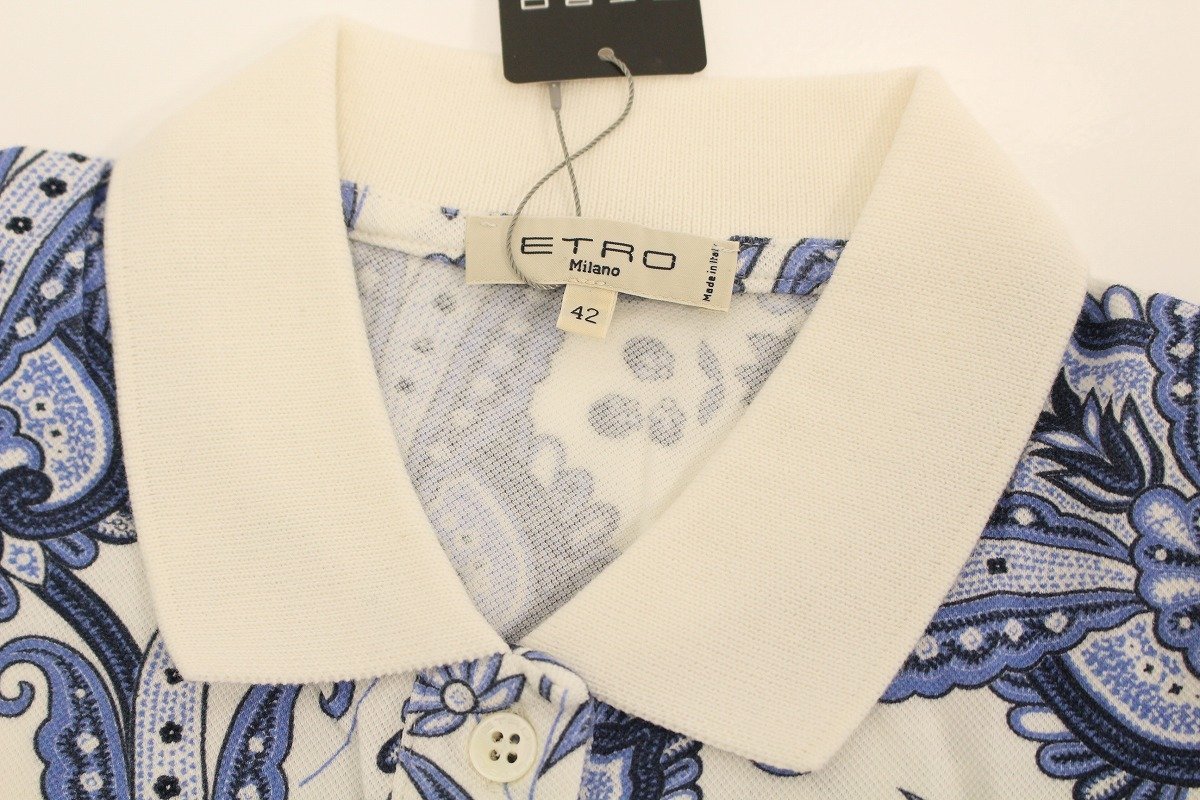 ETRO エトロ ポロシャツ ワン ペイズリー柄 エトロ（素材（生地・毛糸 