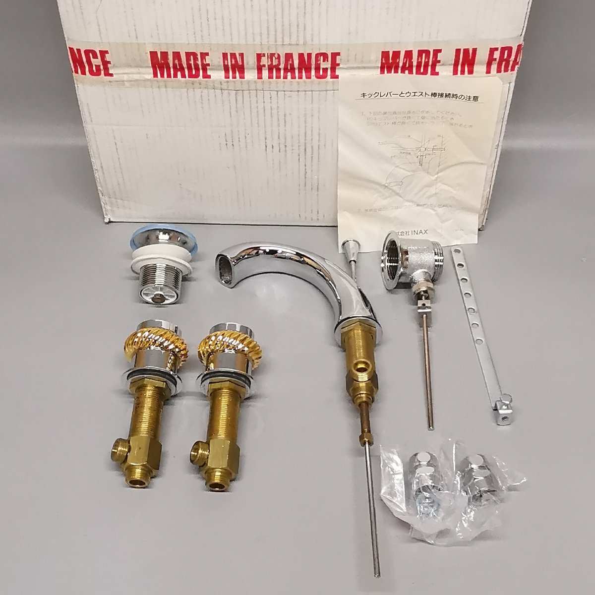 未使用現状品 INAX LIXIL XSITE 手洗い器用水栓金具 LF-JC-1511/PC 