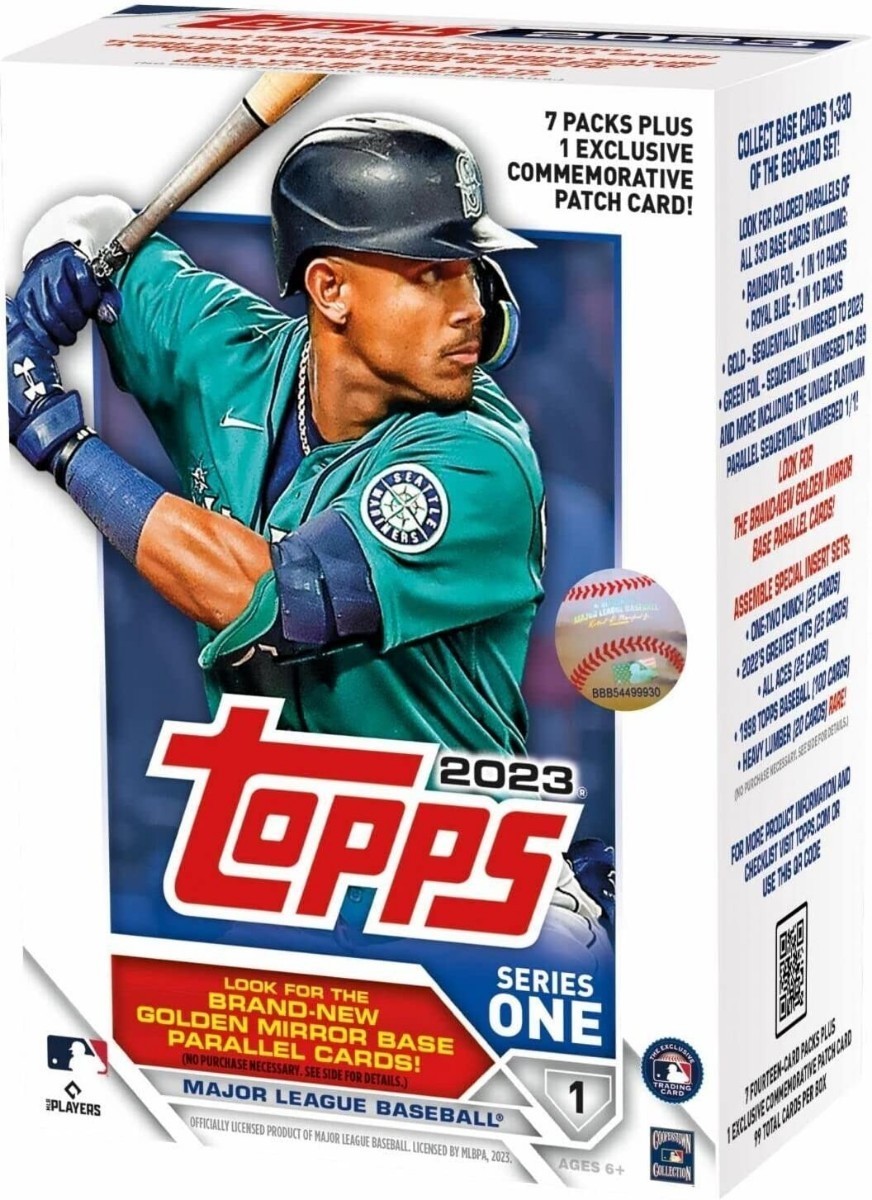 MLB 2023 Topps Series 1 Baseball Card Blaster Box トップス