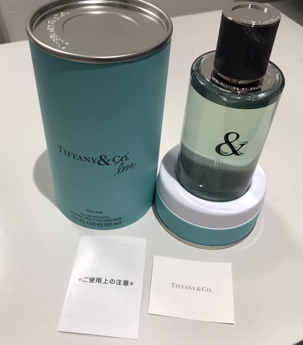 21136☆残ほぼ満タン Tiffany&Co. ティファニー LOVE FOR HIM 90ml EDT 香水
