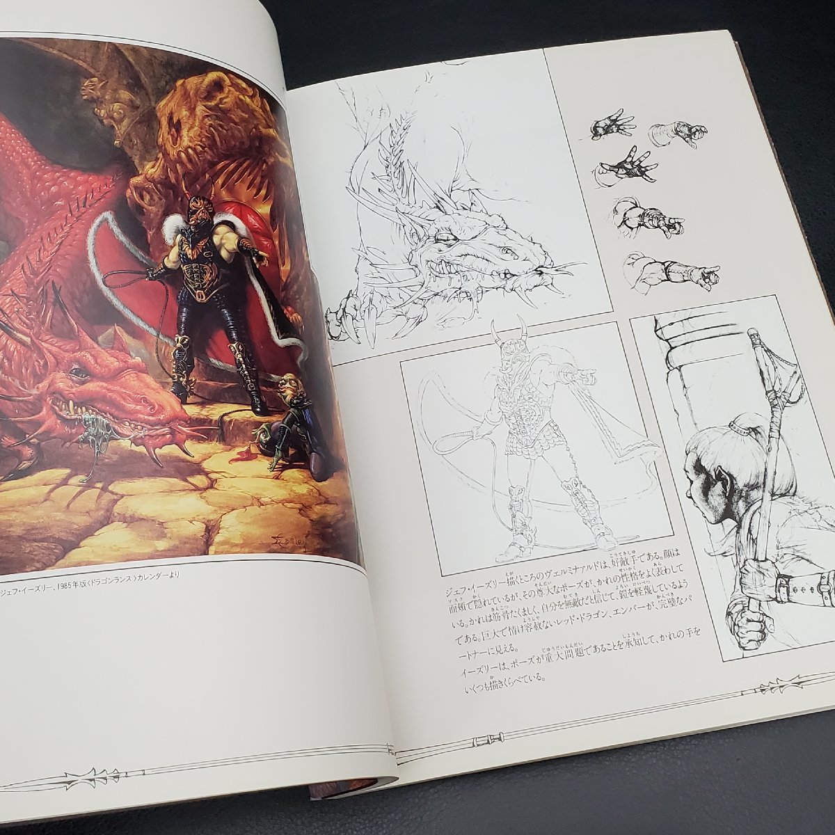 宝蔵】ドラゴンランス・ファインアート 異界の扉 the ART of the