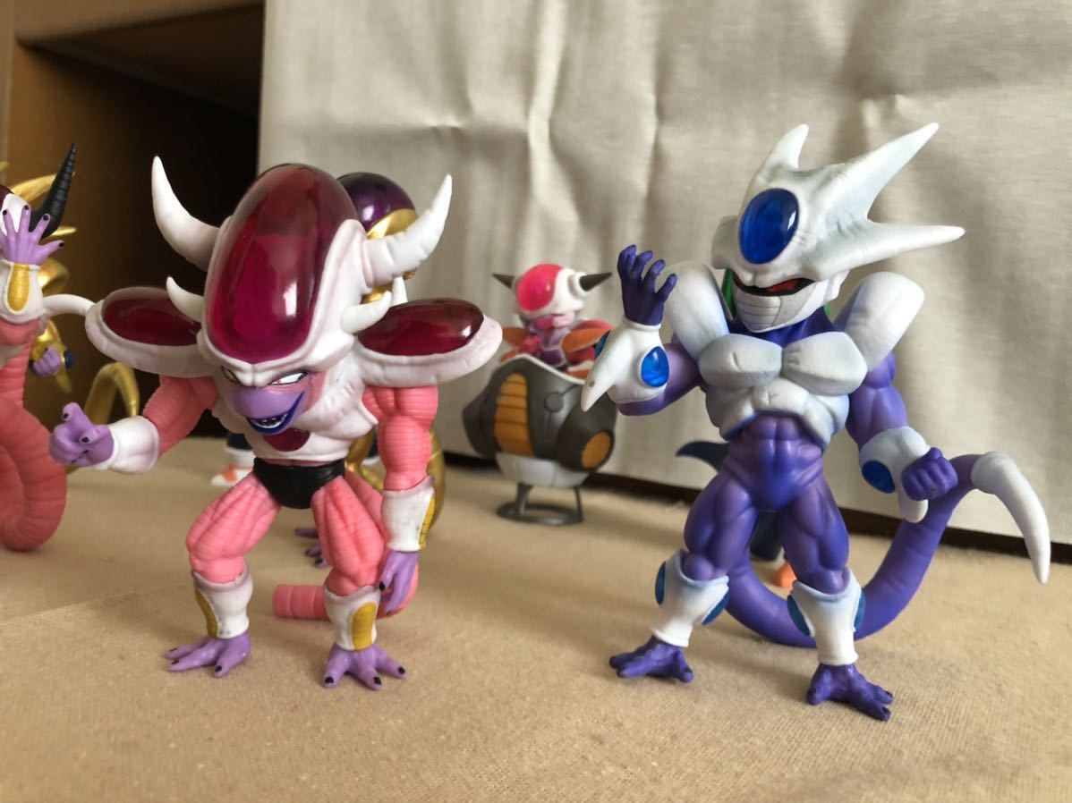 ドラゴンボール アクションフィギュア 8体セット、初期メンバー