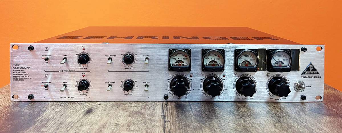 BEHRINGER TUBE ULTRAGAIN T1953 （ベリンガー チューブウルトラゲイン 真空管マイクプリアンプ）中古品