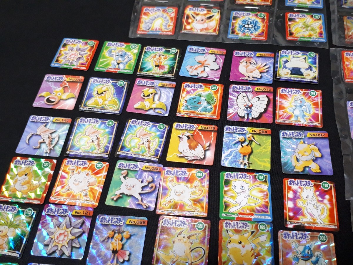 当時物 無印 ポケモン ブロスカード 初代 ミニカード まとめセット