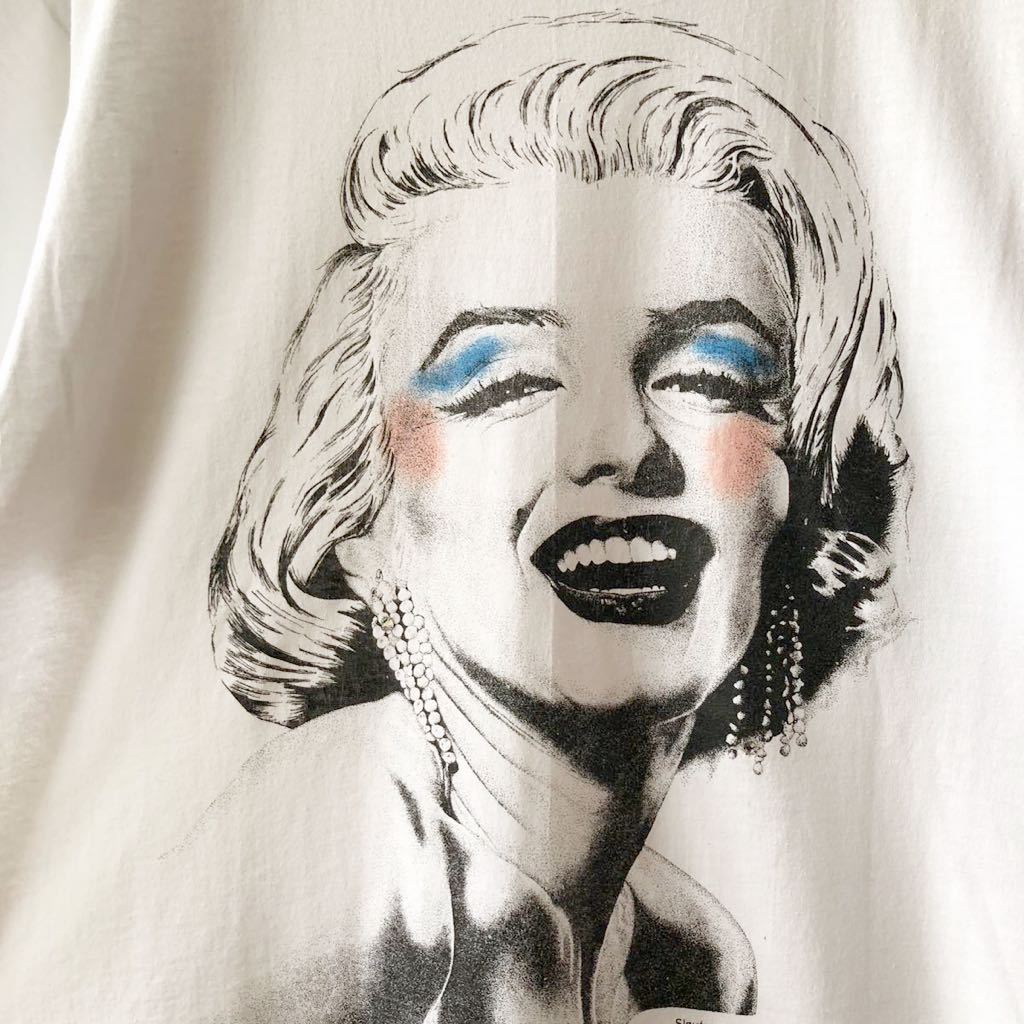 80s Marilyn Monroe Tシャツ L USA製 ビンテージ 80年代 マリリン 