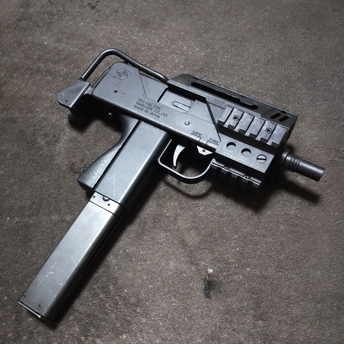 動作確認済】マルゼン M11 CQB ガスブローバック 20mmレール