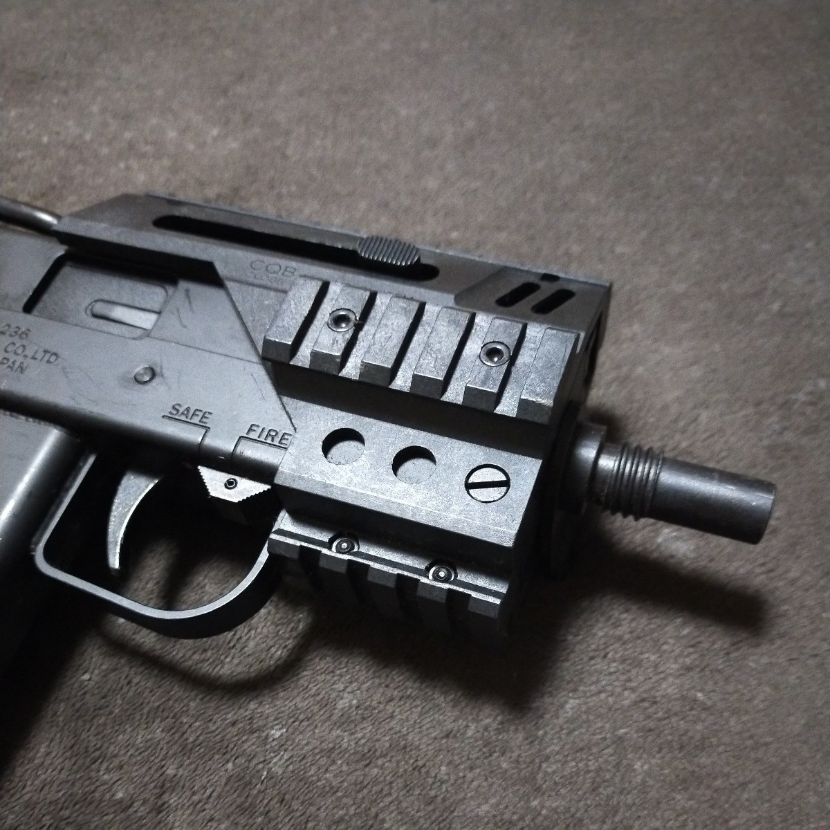 動作確認済】マルゼン M11 CQB ガスブローバック 20mmレール