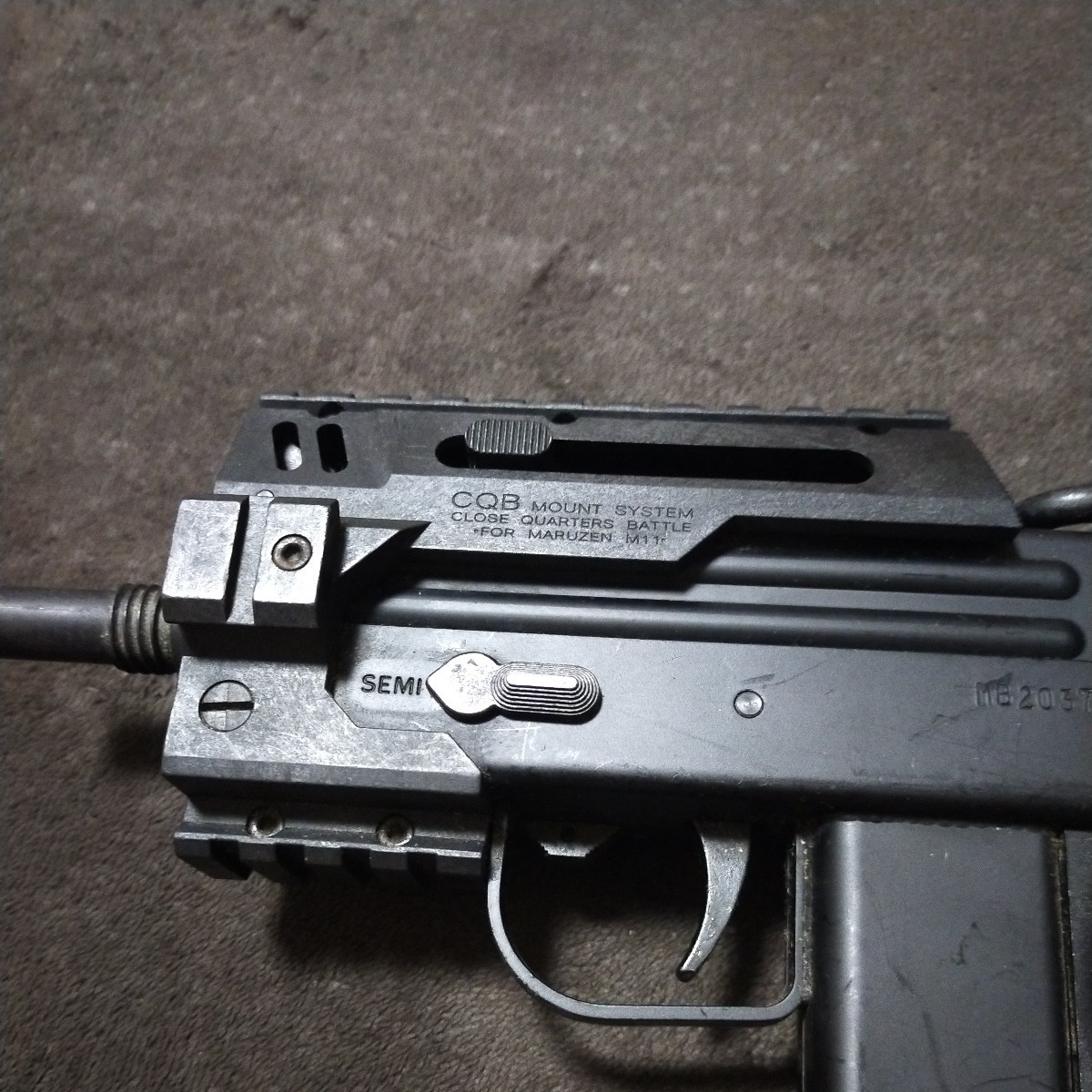 動作確認済】マルゼン M11 CQB ガスブローバック 20mmレール