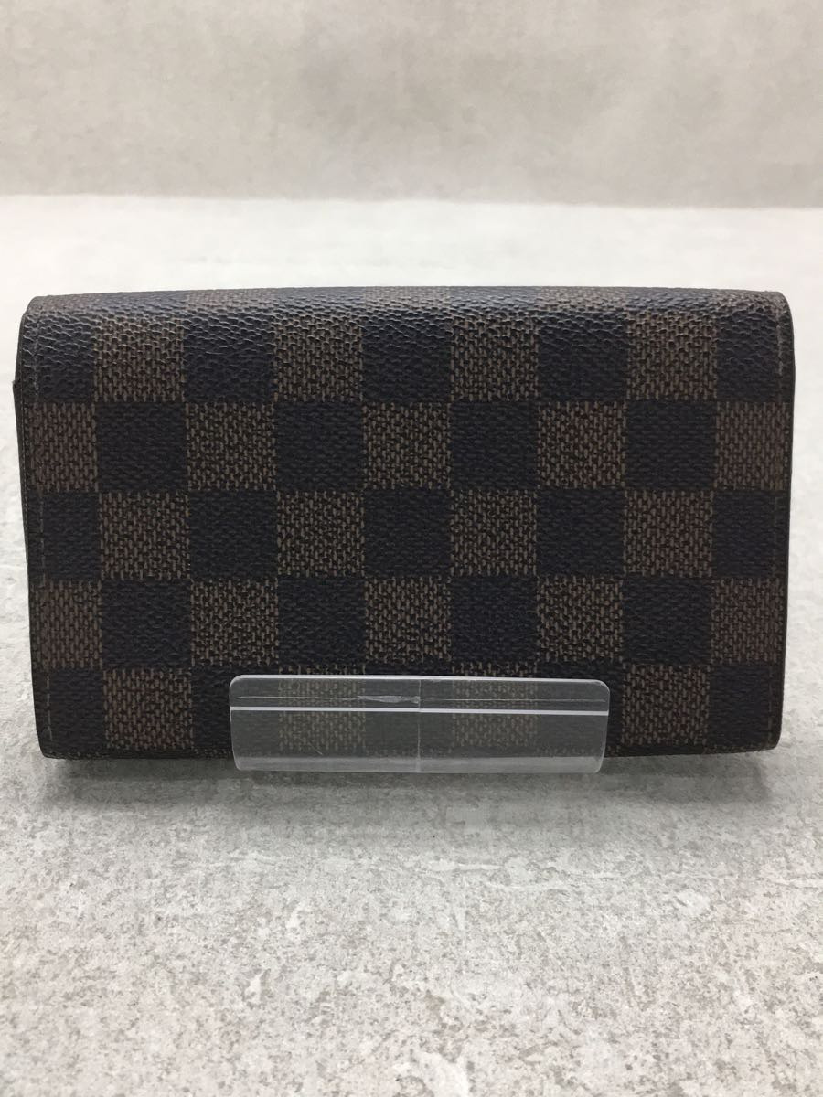 LOUIS VUITTON◇ルイヴィトン/ポルト・モネ・ビエトレゾール_ダミエ
