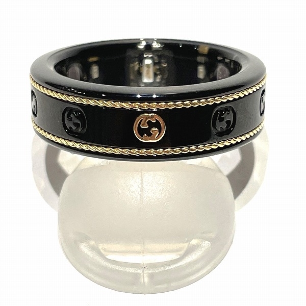未使用　期間限定値下げGucci オーラリング　US10 グッチ オーラリング ブランド小物 リング ユニセックス 美品☆0314