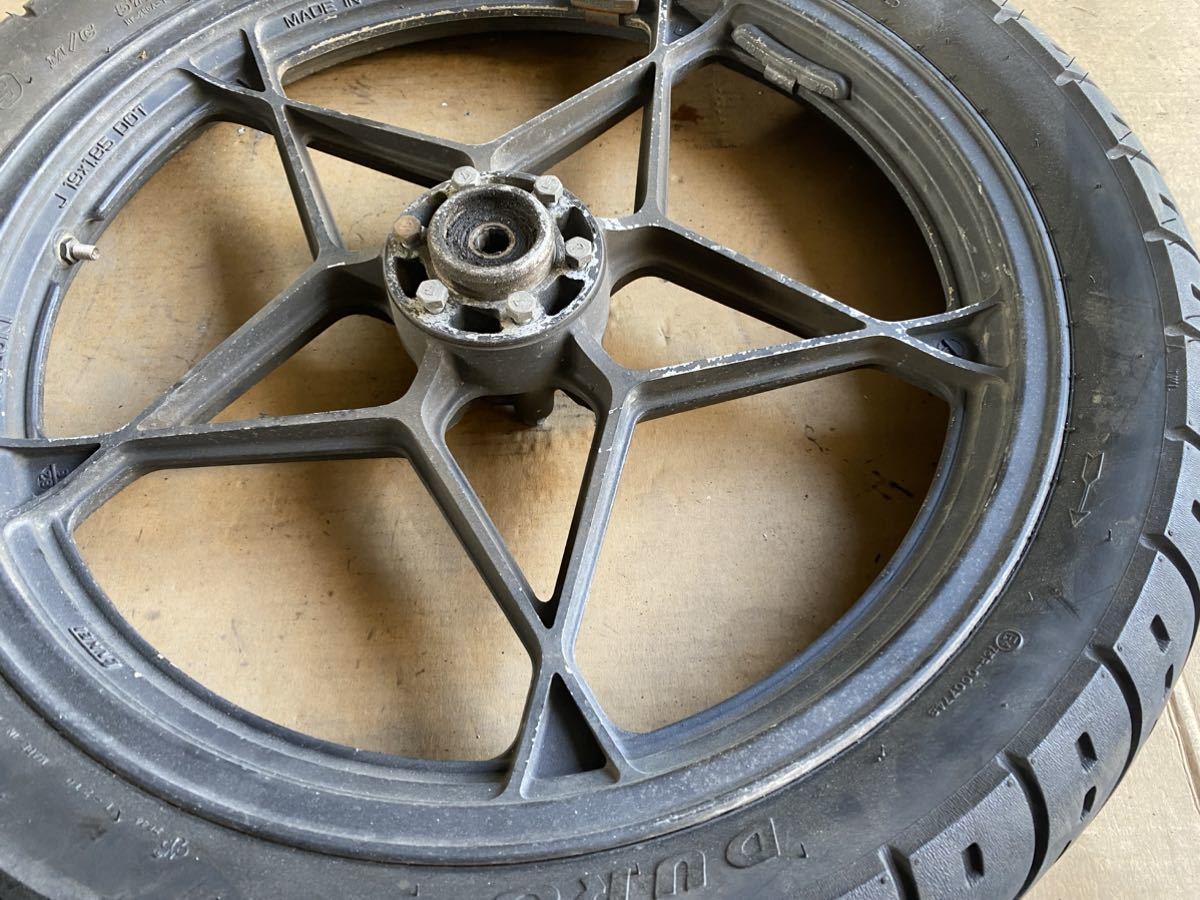 GSX400F フロントホイール 当時物 GSX400FS インパルス 外装 フレーム