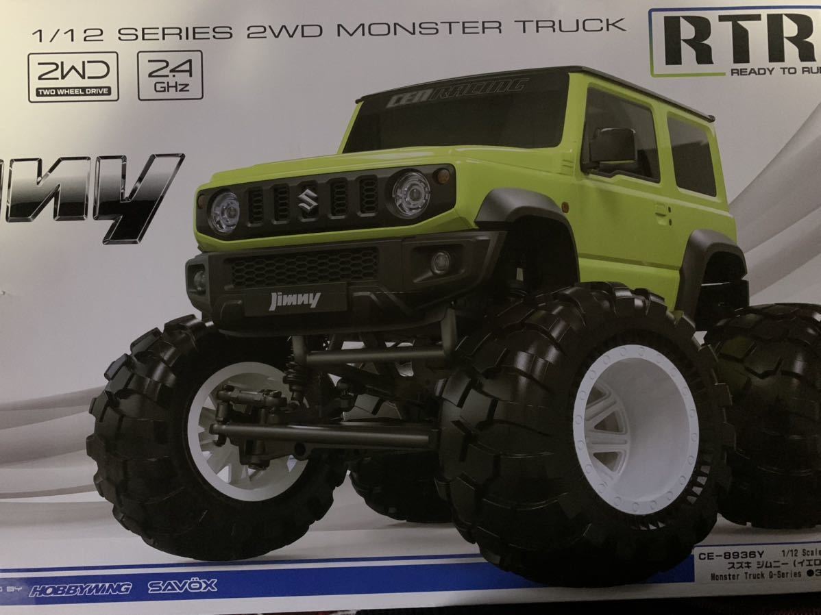 ヨコモ CEN Racing 1/12 2WD RTR モンスタートラック スズキジムニー