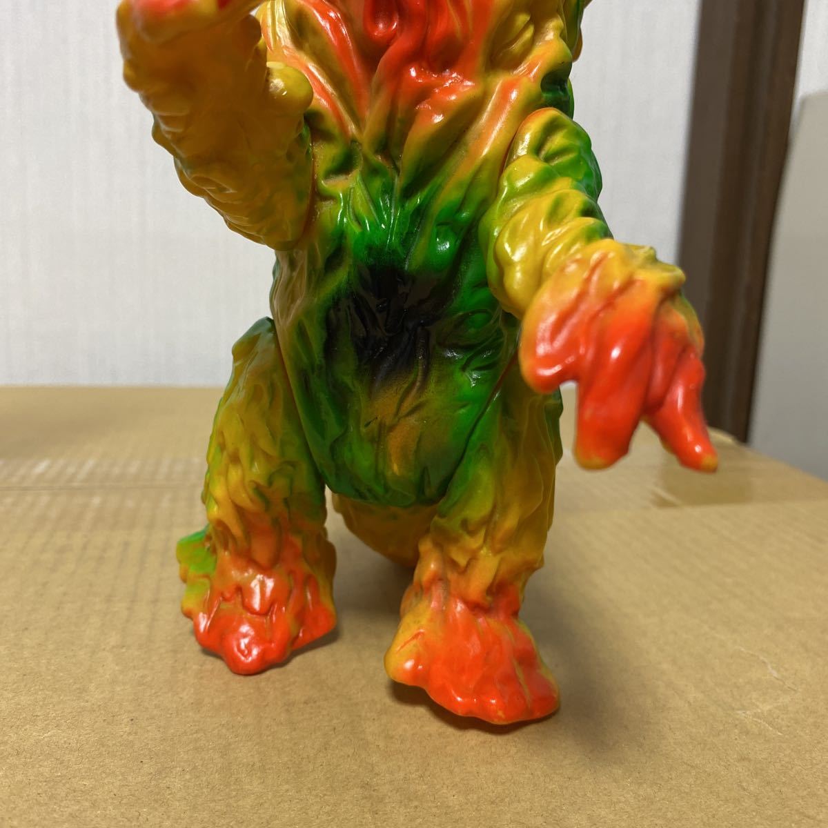 ソフビ 当時物 ヘドラ HxS やまなや Hedorah ブルマァク ヘドラ ソフビ