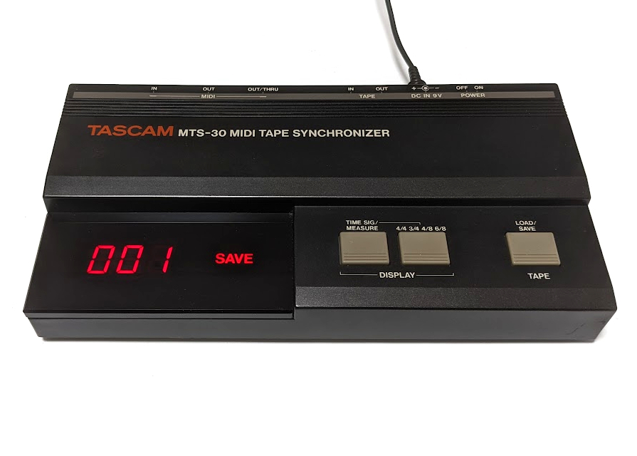 TASCAM タスカム MTS-30 シンクロナイザー テープ MIDI TAPE