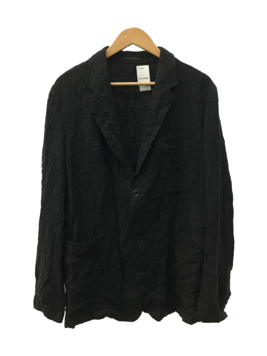 yohji yamamoto POUR HOMME◆テーラードジャケット/3/ウール/GRY//2ボタン 2B
