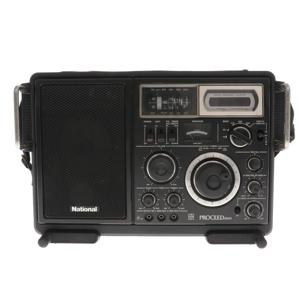 松下電器産業 National ナショナル ラジオ RF-2800 カバーなし